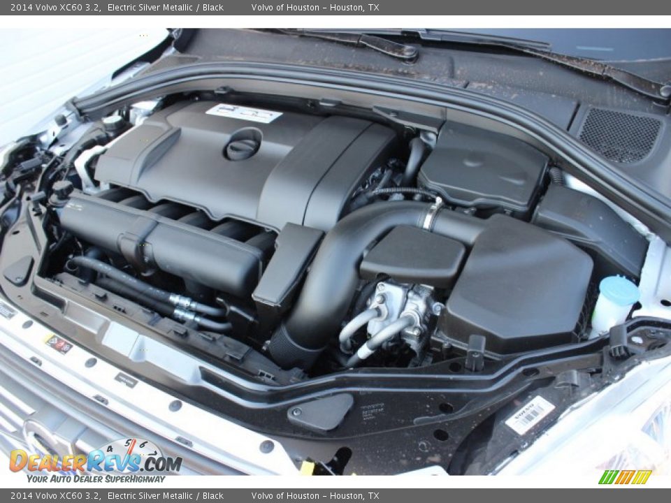 2014 Volvo XC60 3.2 Electric Silver Metallic / Black Photo #30