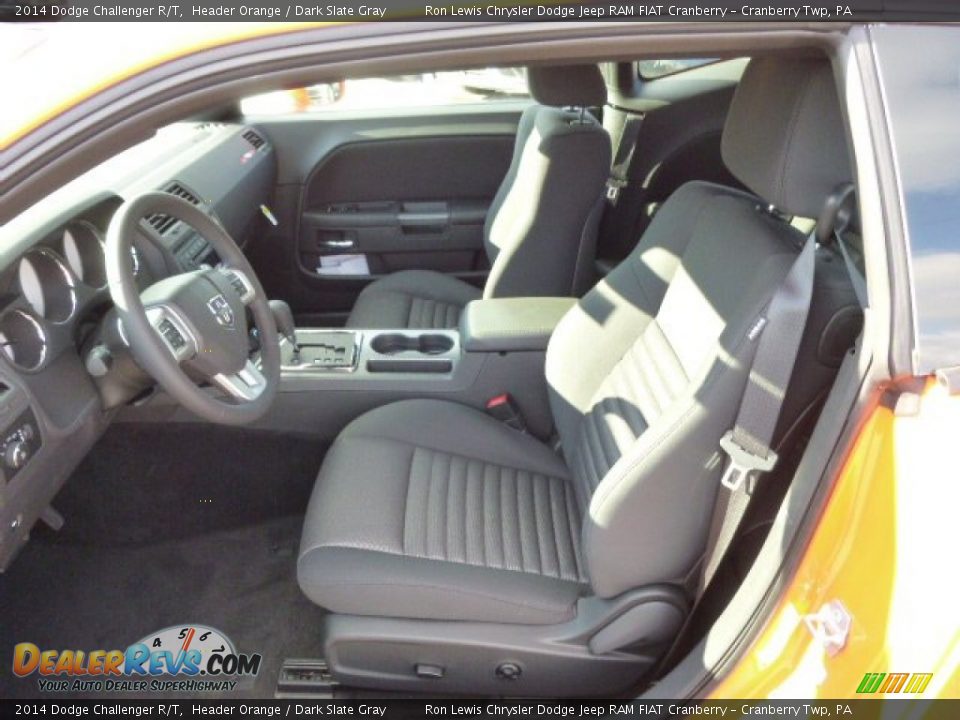 Front Seat of 2014 Dodge Challenger R/T Photo #10