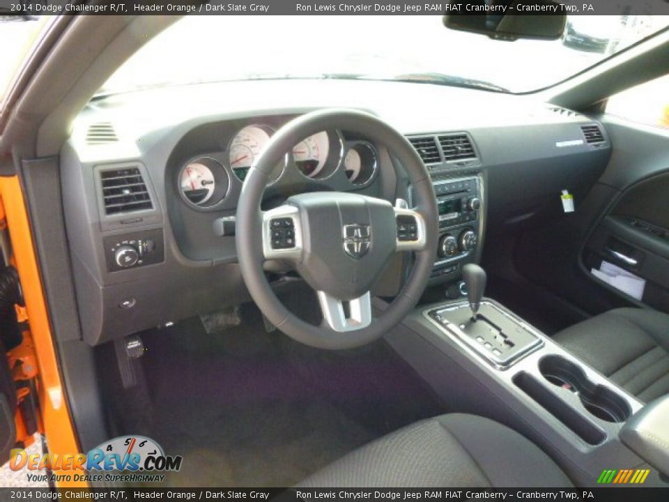 Dark Slate Gray Interior - 2014 Dodge Challenger R/T Photo #12