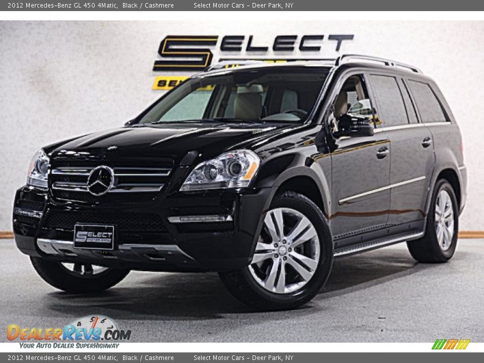 2012 Mercedes-Benz GL 450 4Matic Black / Cashmere Photo #1