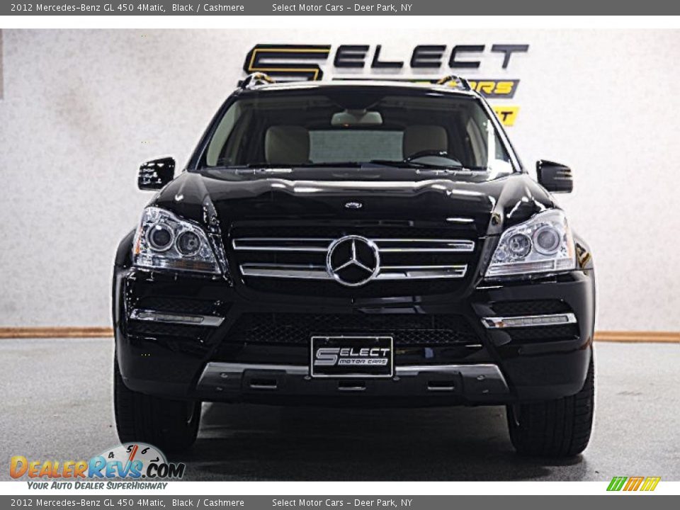 2012 Mercedes-Benz GL 450 4Matic Black / Cashmere Photo #2