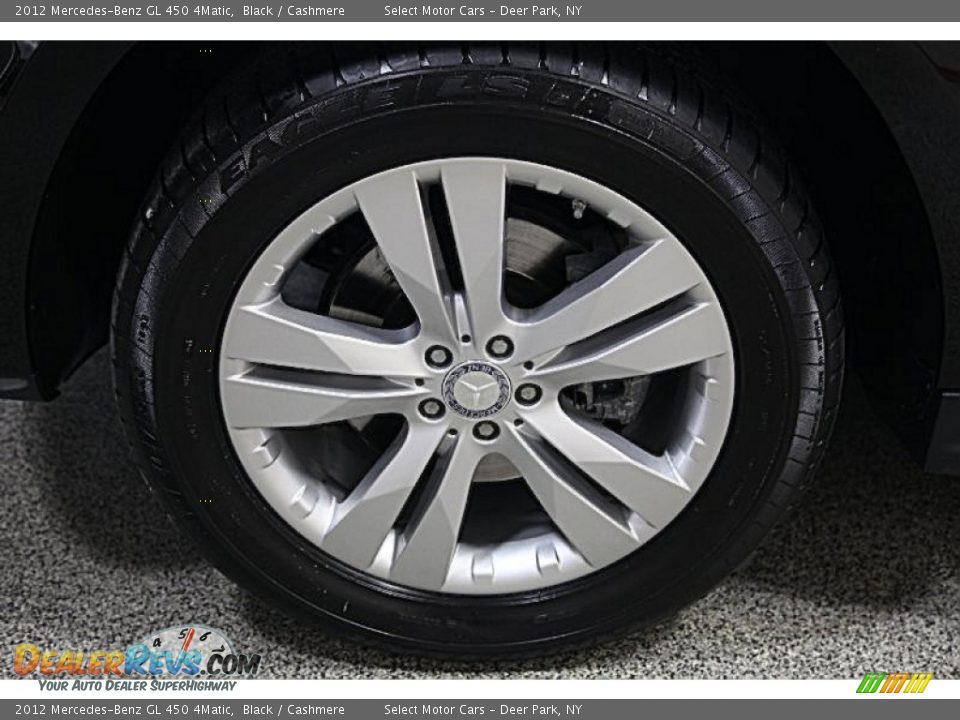 2012 Mercedes-Benz GL 450 4Matic Black / Cashmere Photo #7