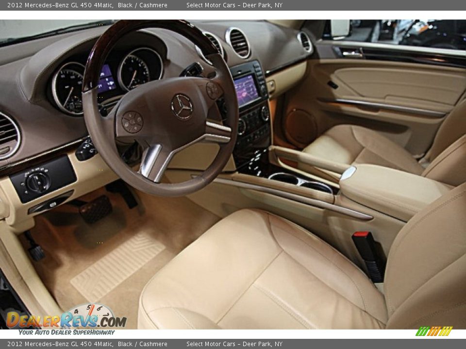 2012 Mercedes-Benz GL 450 4Matic Black / Cashmere Photo #9
