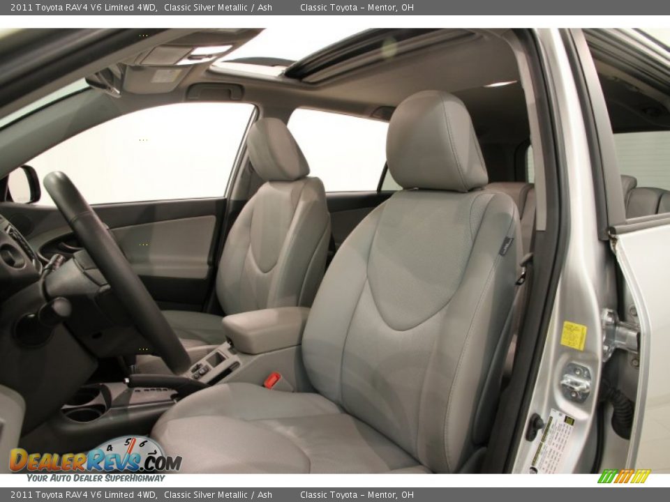 2011 Toyota RAV4 V6 Limited 4WD Classic Silver Metallic / Ash Photo #5