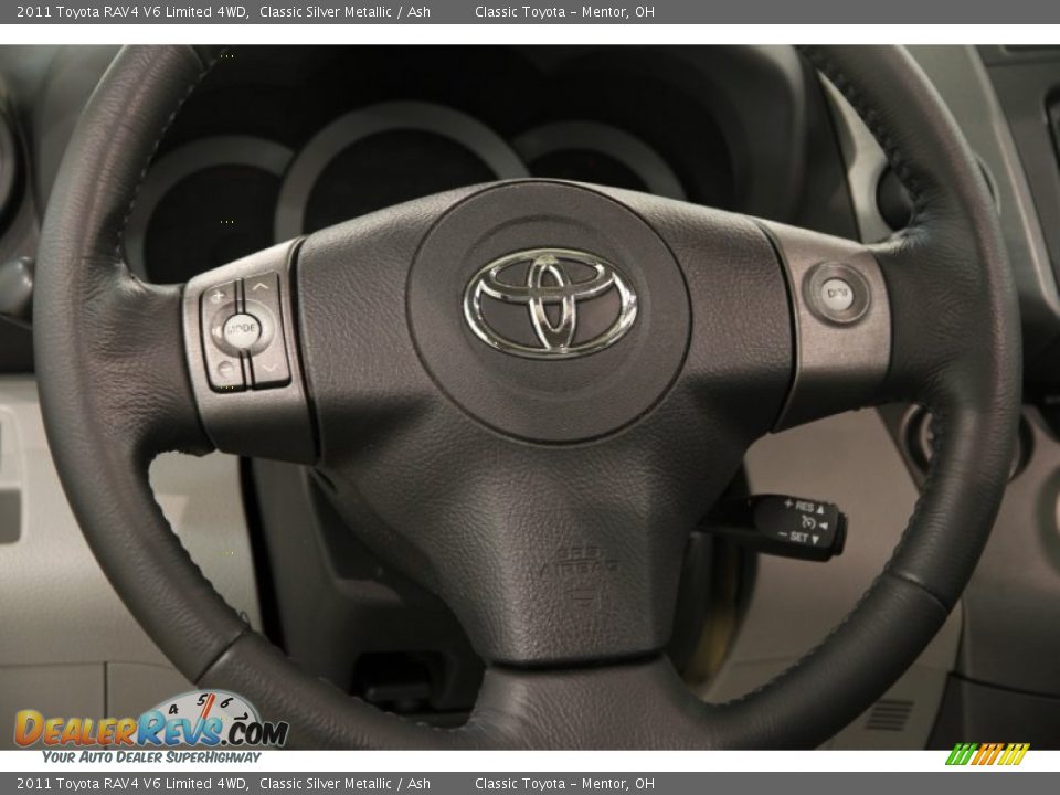 2011 Toyota RAV4 V6 Limited 4WD Classic Silver Metallic / Ash Photo #6