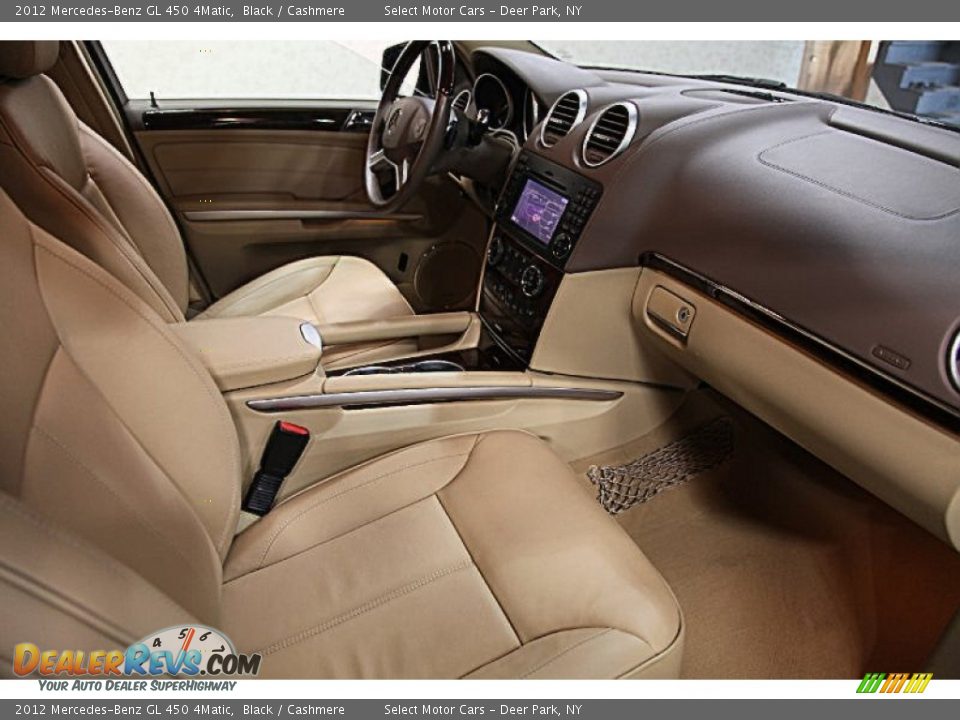2012 Mercedes-Benz GL 450 4Matic Black / Cashmere Photo #11