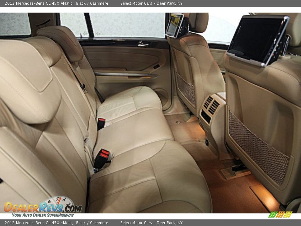 2012 Mercedes-Benz GL 450 4Matic Black / Cashmere Photo #12