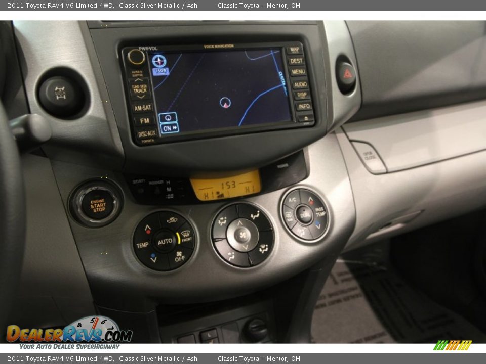 2011 Toyota RAV4 V6 Limited 4WD Classic Silver Metallic / Ash Photo #8