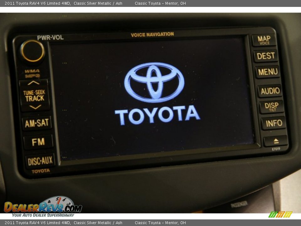 2011 Toyota RAV4 V6 Limited 4WD Classic Silver Metallic / Ash Photo #9