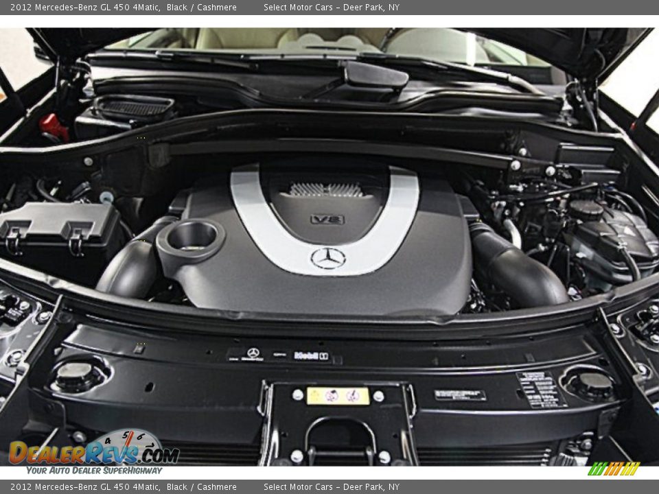 2012 Mercedes-Benz GL 450 4Matic Black / Cashmere Photo #14
