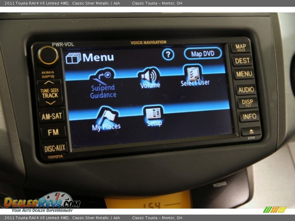 2011 Toyota RAV4 V6 Limited 4WD Classic Silver Metallic / Ash Photo #11