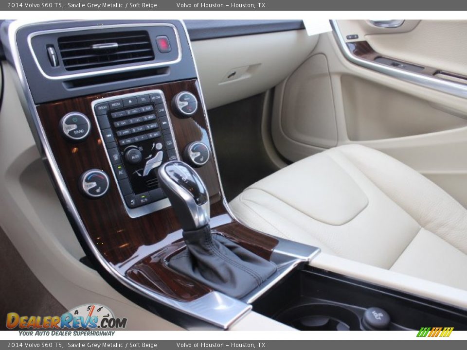 2014 Volvo S60 T5 Saville Grey Metallic / Soft Beige Photo #12