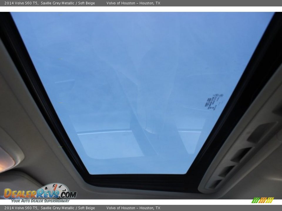 2014 Volvo S60 T5 Saville Grey Metallic / Soft Beige Photo #13