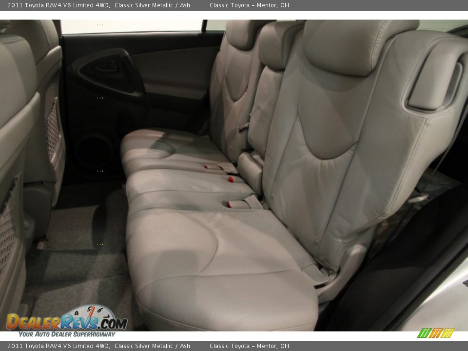 2011 Toyota RAV4 V6 Limited 4WD Classic Silver Metallic / Ash Photo #19