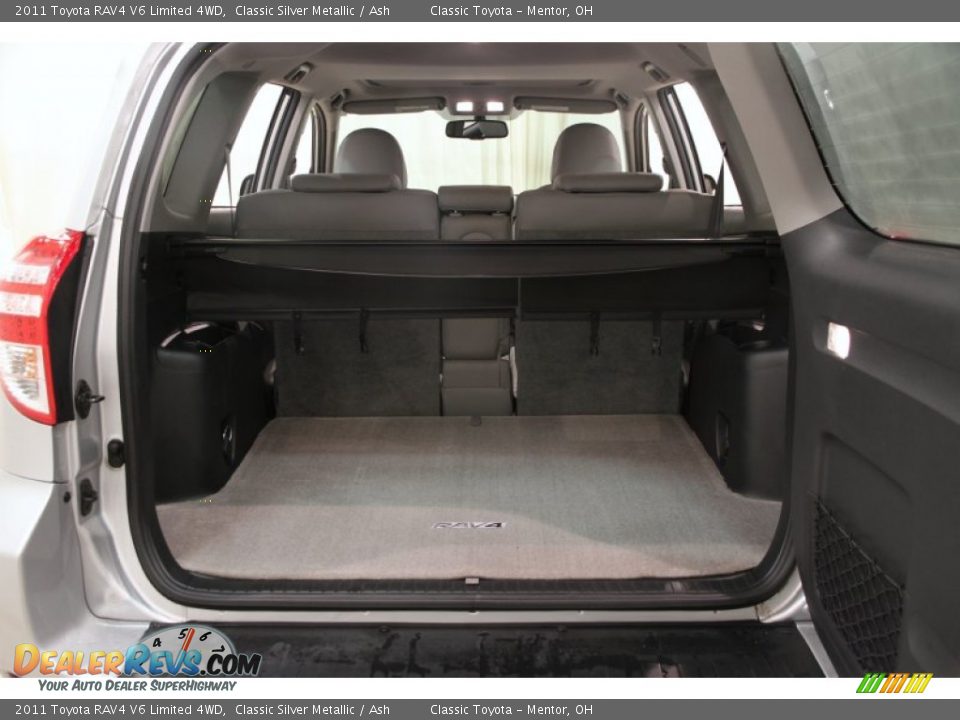 2011 Toyota RAV4 V6 Limited 4WD Classic Silver Metallic / Ash Photo #20
