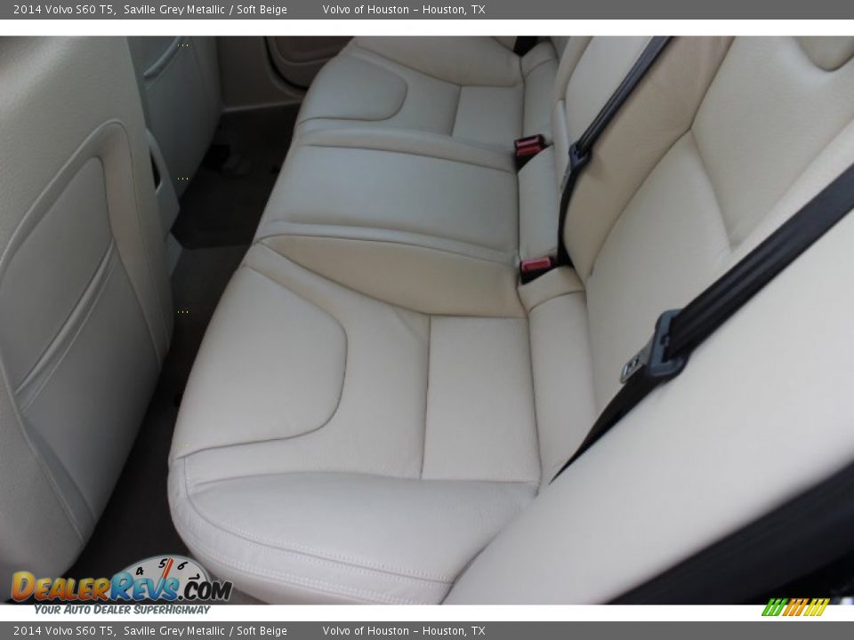 2014 Volvo S60 T5 Saville Grey Metallic / Soft Beige Photo #23