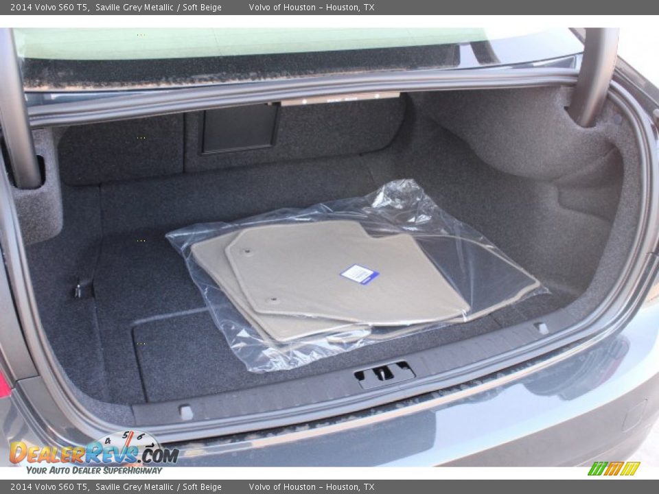 2014 Volvo S60 T5 Saville Grey Metallic / Soft Beige Photo #26