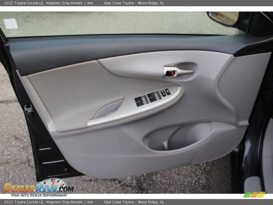 2012 Toyota Corolla LE Magnetic Gray Metallic / Ash Photo #6