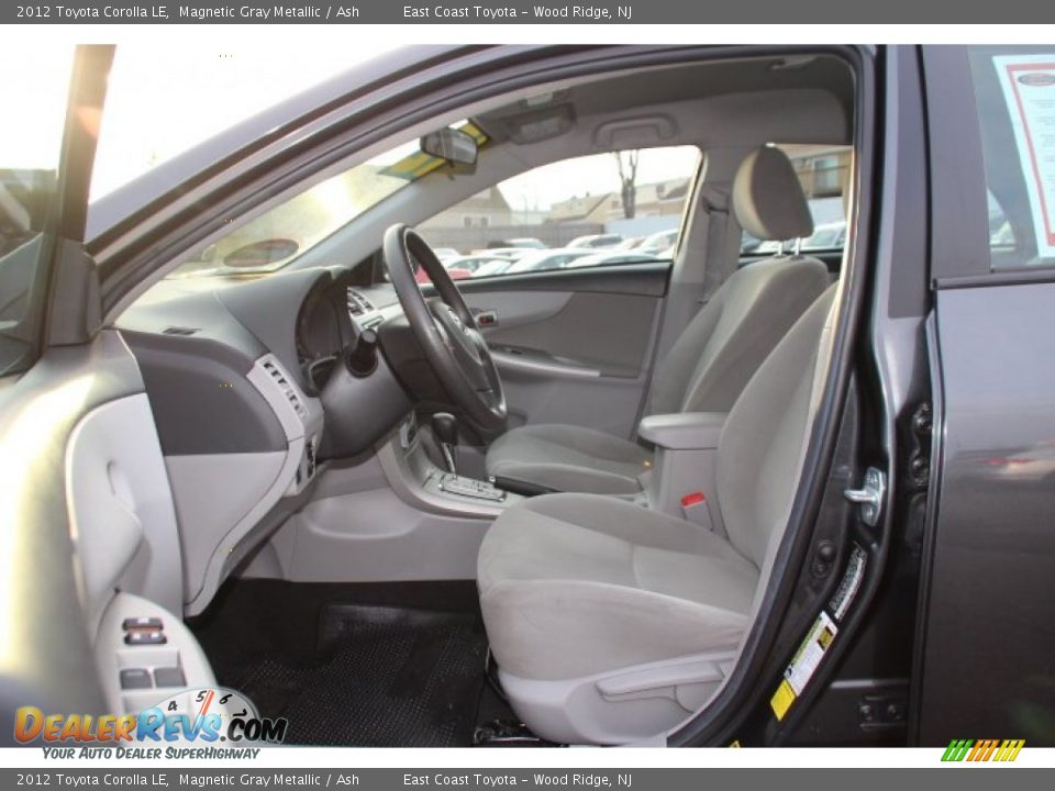 2012 Toyota Corolla LE Magnetic Gray Metallic / Ash Photo #7