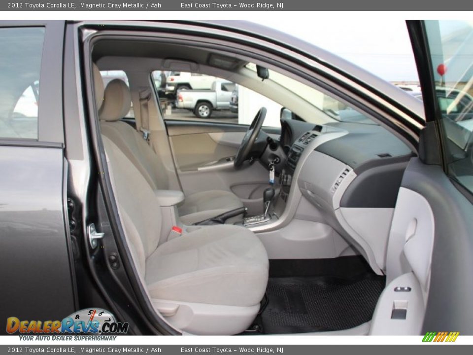 2012 Toyota Corolla LE Magnetic Gray Metallic / Ash Photo #8