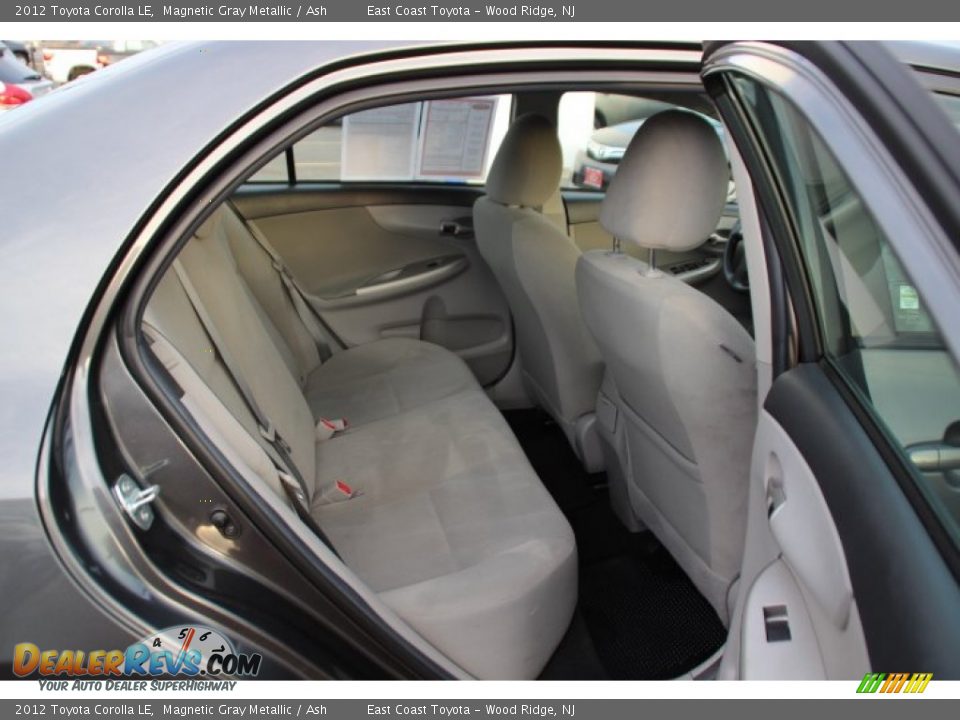 2012 Toyota Corolla LE Magnetic Gray Metallic / Ash Photo #9
