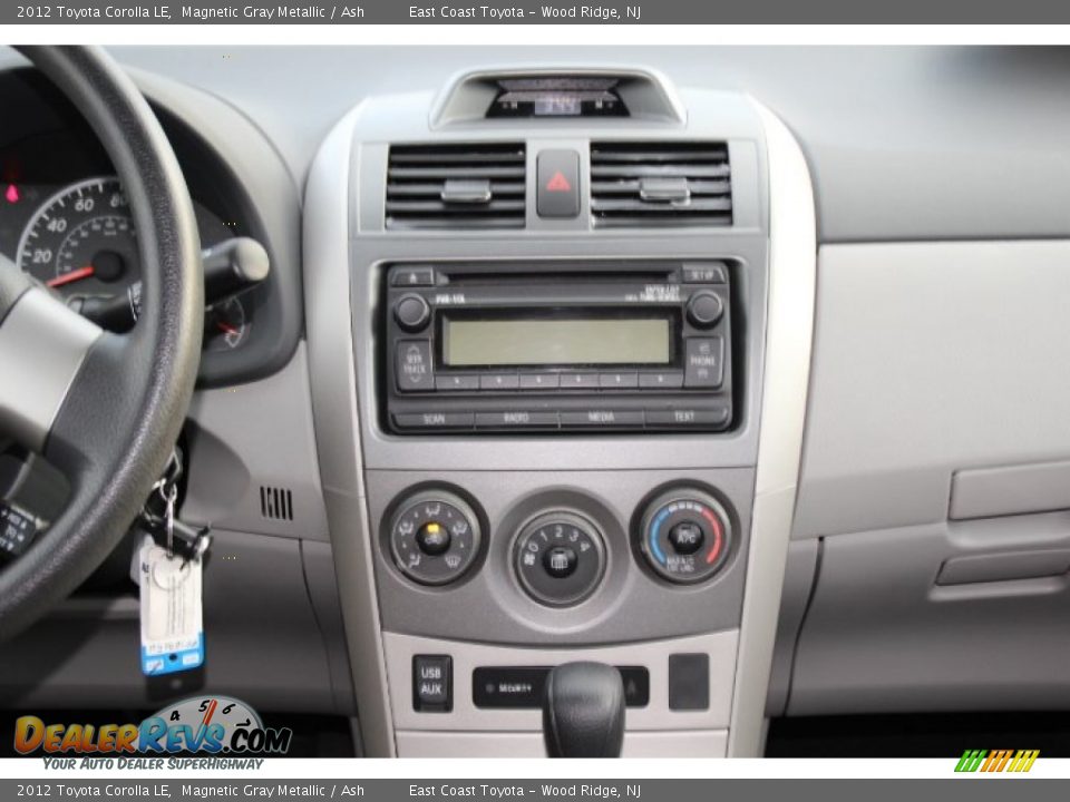 2012 Toyota Corolla LE Magnetic Gray Metallic / Ash Photo #11