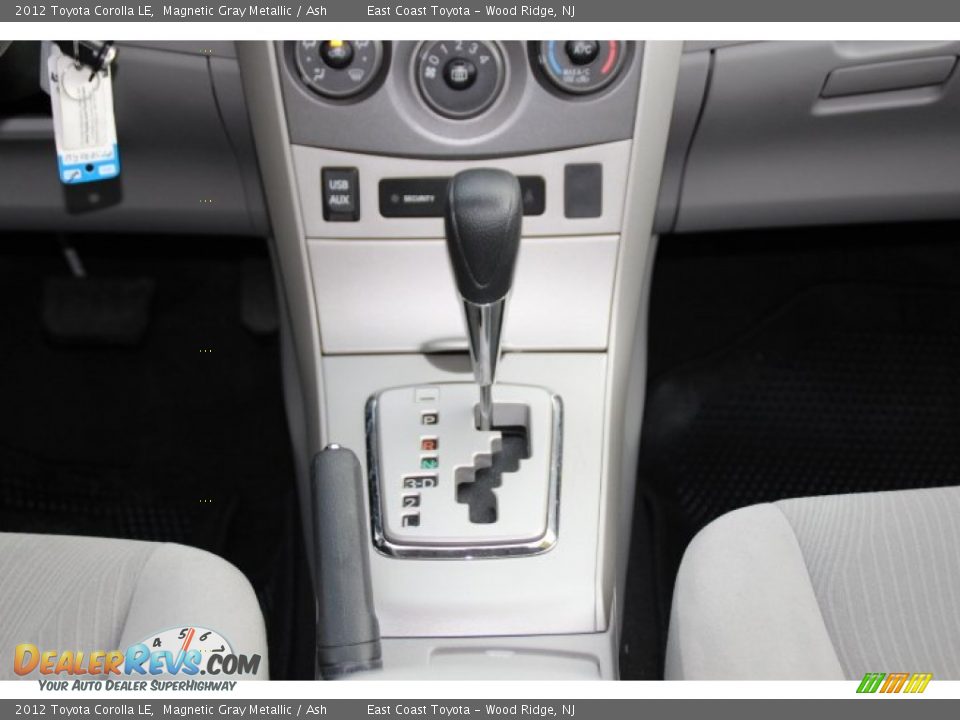 2012 Toyota Corolla LE Magnetic Gray Metallic / Ash Photo #12