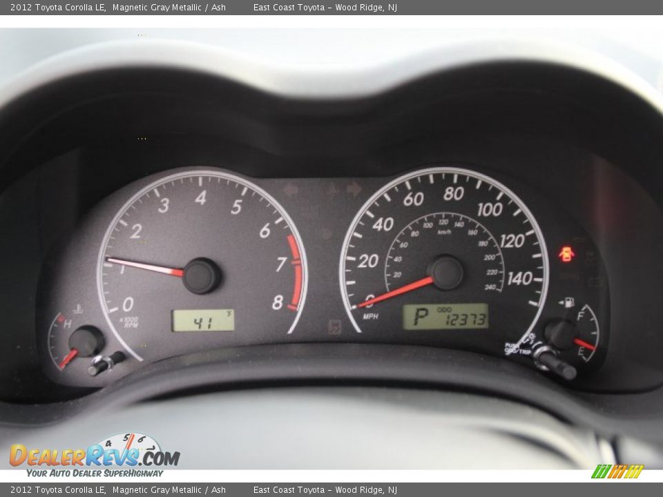 2012 Toyota Corolla LE Magnetic Gray Metallic / Ash Photo #14