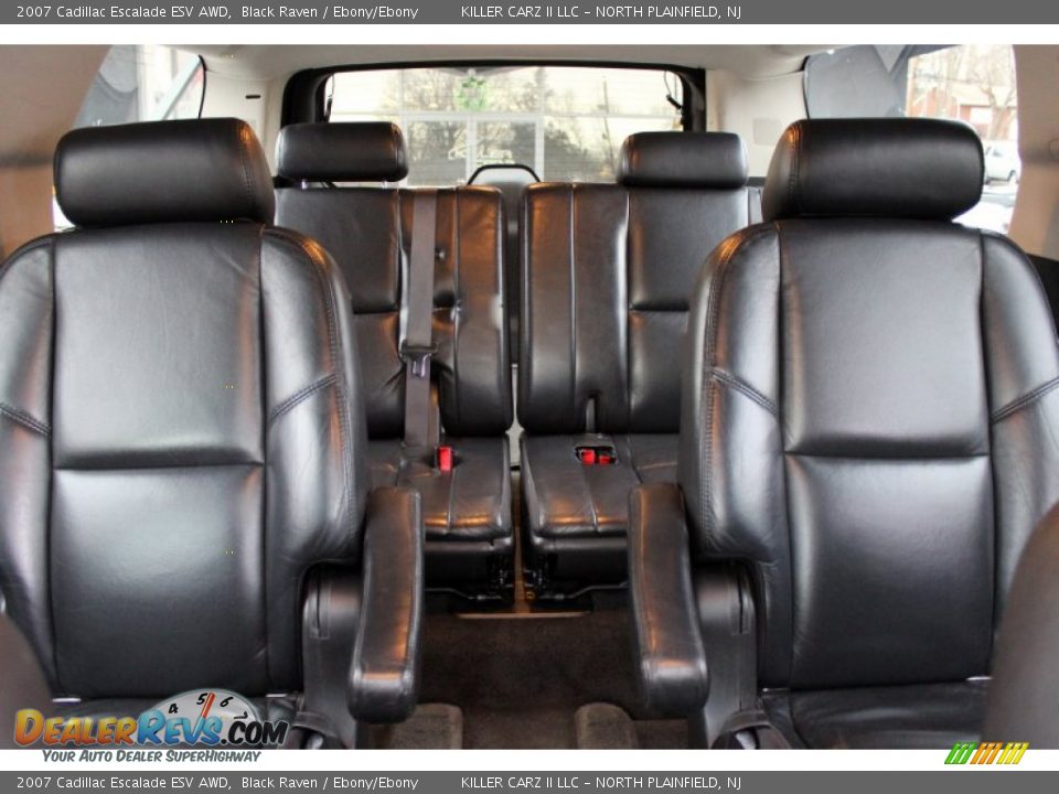 2007 Cadillac Escalade ESV AWD Black Raven / Ebony/Ebony Photo #9