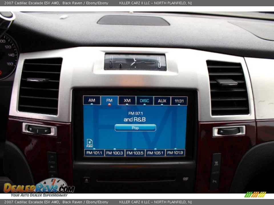 2007 Cadillac Escalade ESV AWD Black Raven / Ebony/Ebony Photo #17