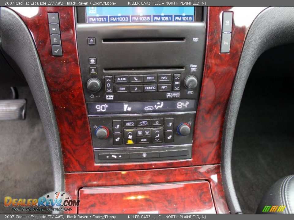 2007 Cadillac Escalade ESV AWD Black Raven / Ebony/Ebony Photo #18