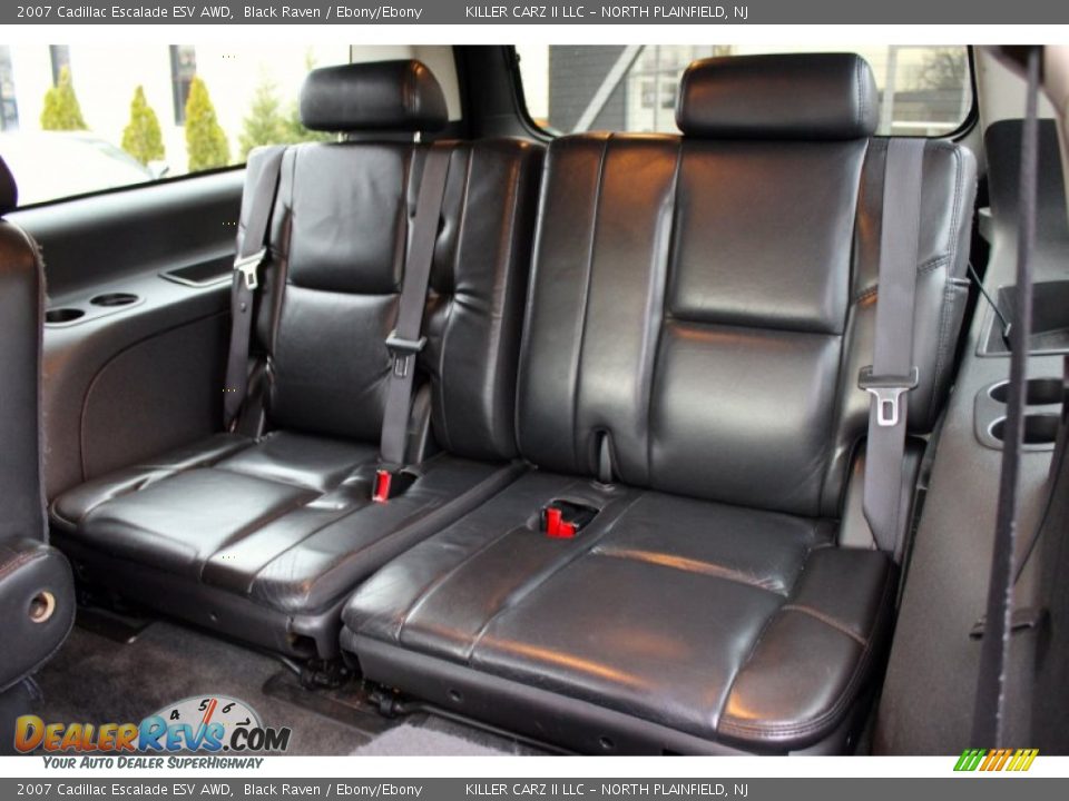 2007 Cadillac Escalade ESV AWD Black Raven / Ebony/Ebony Photo #24