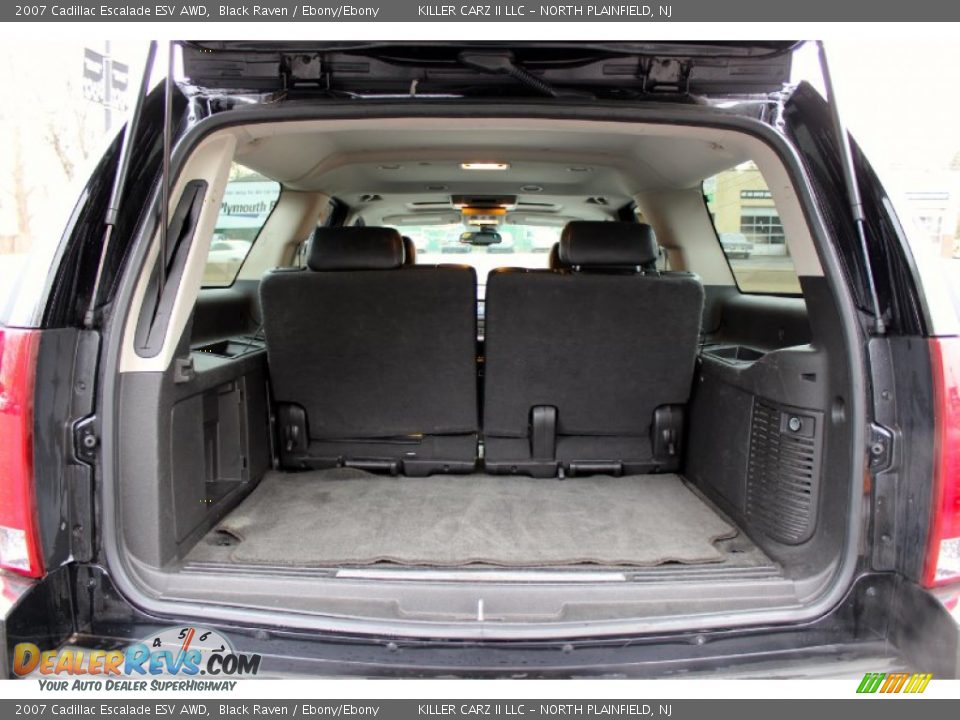 2007 Cadillac Escalade ESV AWD Black Raven / Ebony/Ebony Photo #27