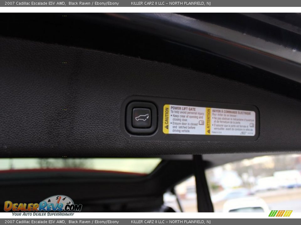 2007 Cadillac Escalade ESV AWD Black Raven / Ebony/Ebony Photo #28