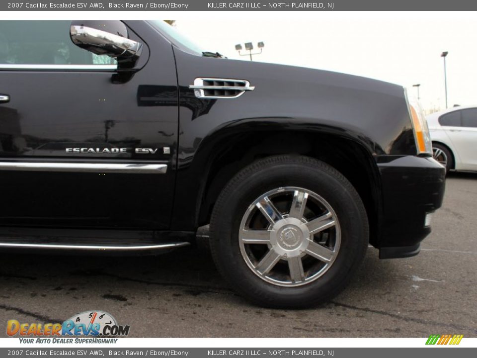 2007 Cadillac Escalade ESV AWD Black Raven / Ebony/Ebony Photo #29