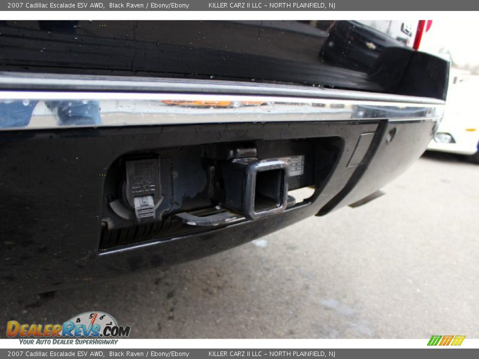 2007 Cadillac Escalade ESV AWD Black Raven / Ebony/Ebony Photo #31