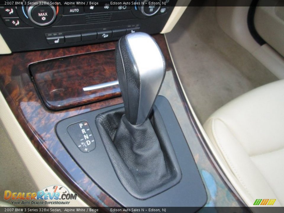 2007 BMW 3 Series 328xi Sedan Alpine White / Beige Photo #22