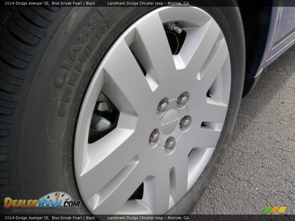 2014 Dodge Avenger SE Blue Streak Pearl / Black Photo #5