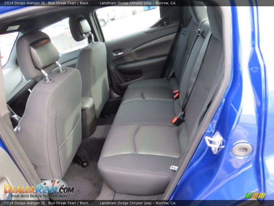 2014 Dodge Avenger SE Blue Streak Pearl / Black Photo #8