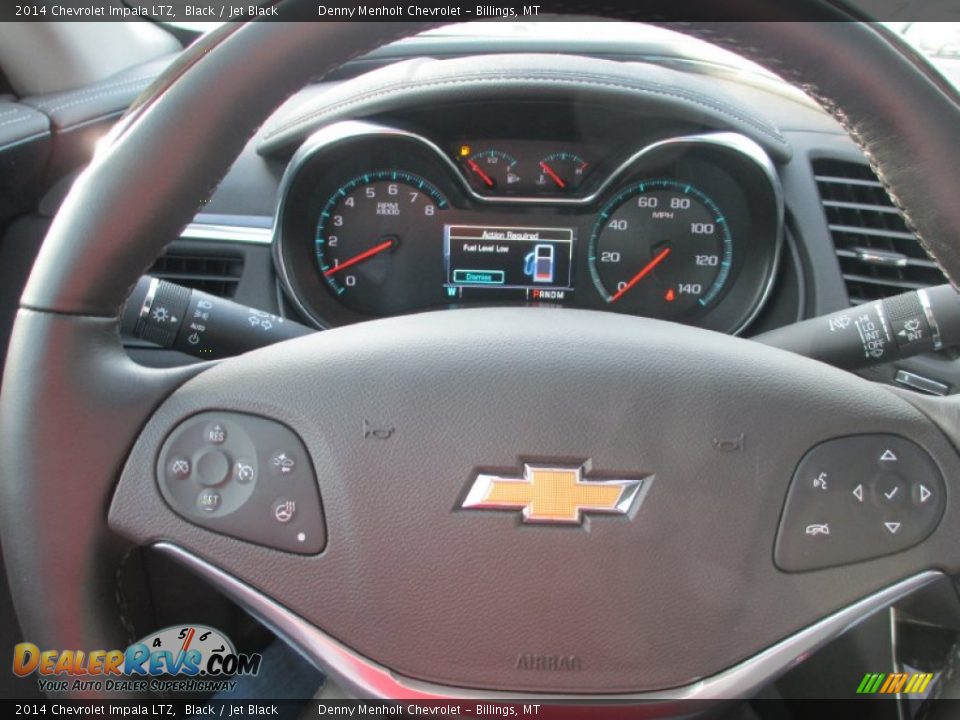 2014 Chevrolet Impala LTZ Black / Jet Black Photo #9