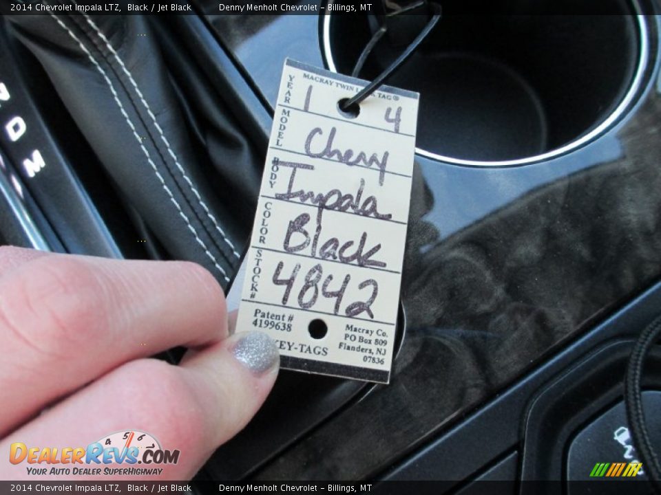 2014 Chevrolet Impala LTZ Black / Jet Black Photo #12