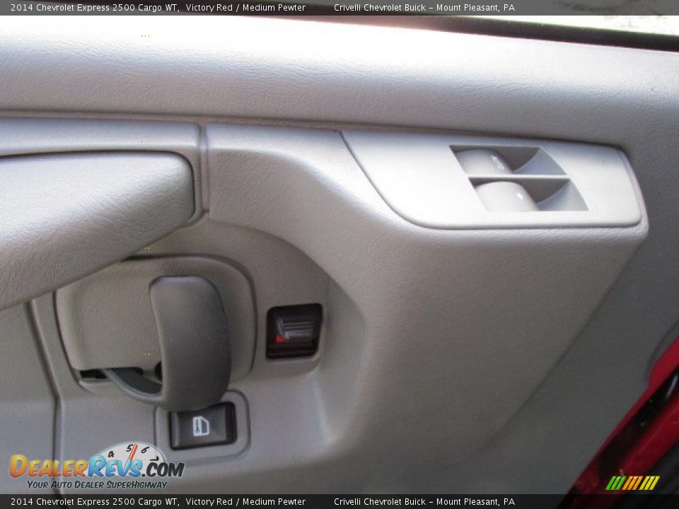 2014 Chevrolet Express 2500 Cargo WT Victory Red / Medium Pewter Photo #9