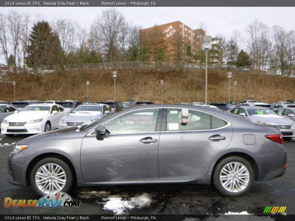 2014 Lexus ES 350 Nebula Gray Pearl / Black Photo #1