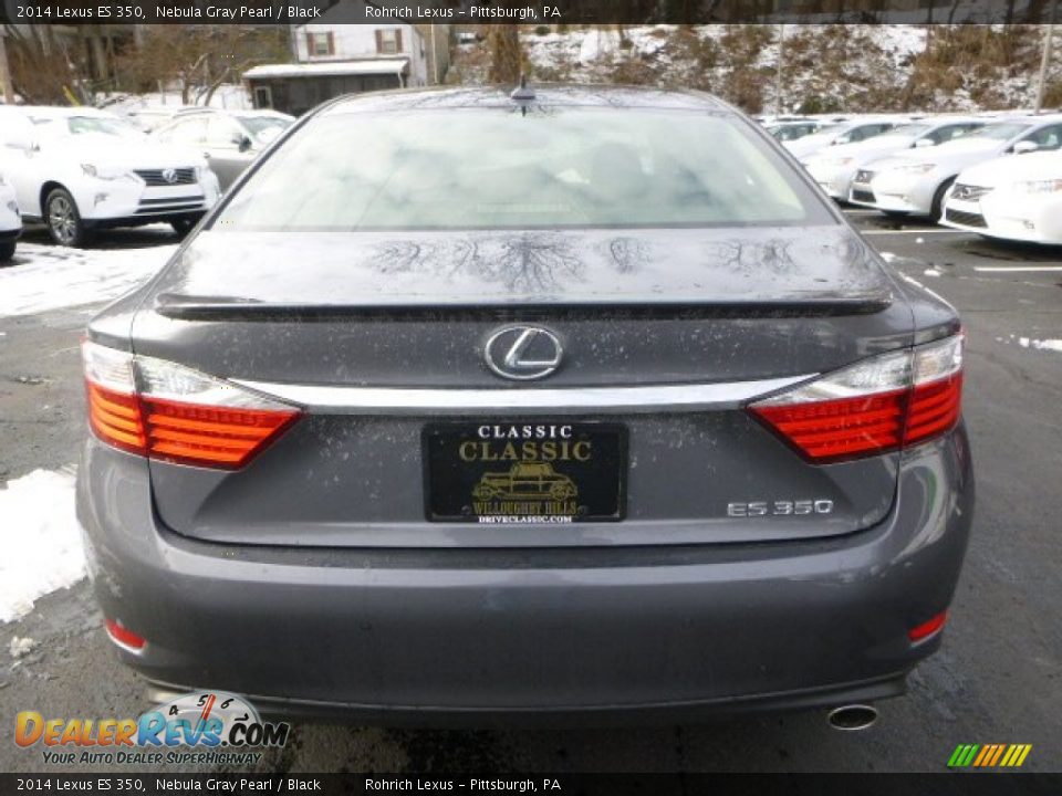 2014 Lexus ES 350 Nebula Gray Pearl / Black Photo #3