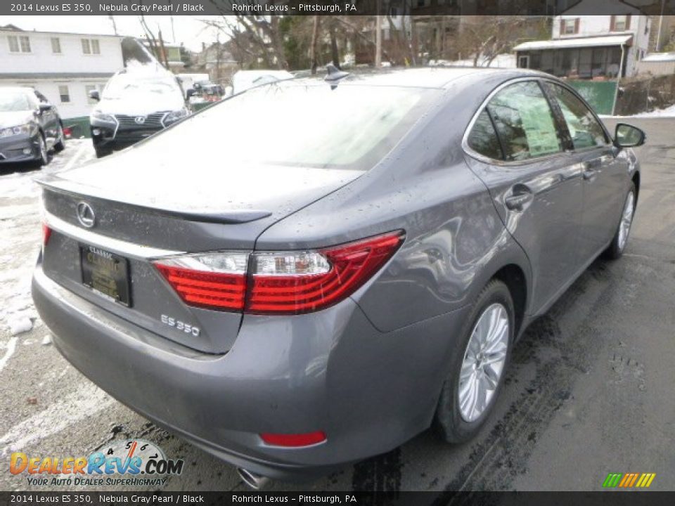 2014 Lexus ES 350 Nebula Gray Pearl / Black Photo #4