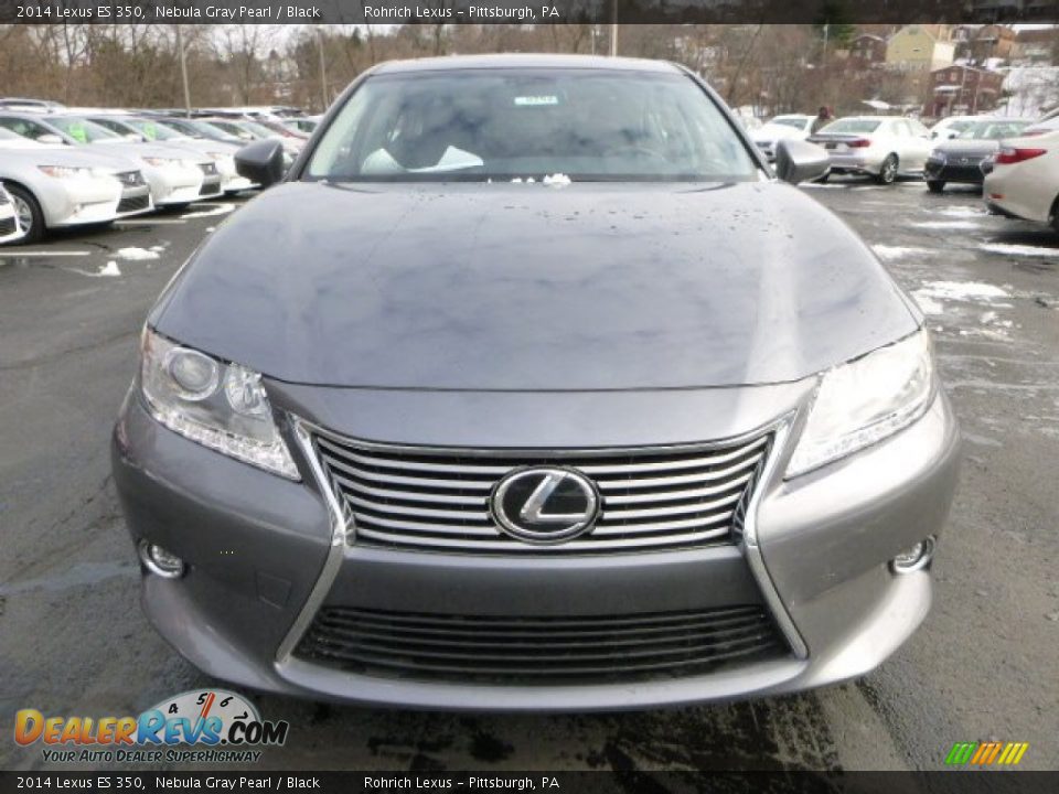 2014 Lexus ES 350 Nebula Gray Pearl / Black Photo #7
