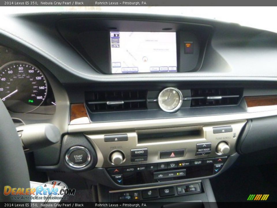 2014 Lexus ES 350 Nebula Gray Pearl / Black Photo #17