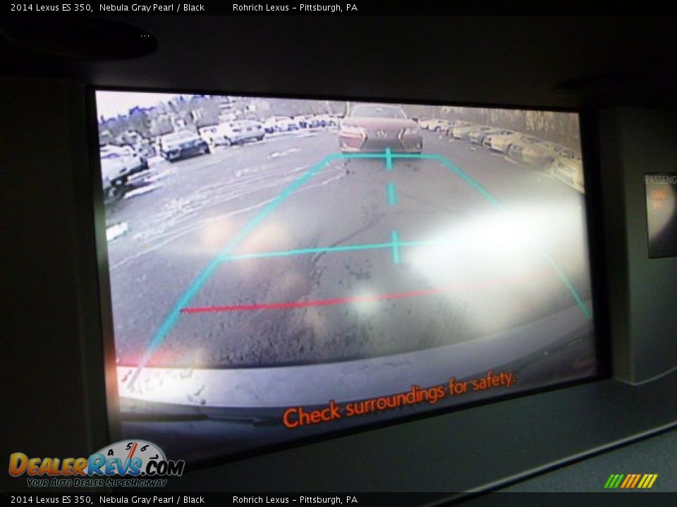 2014 Lexus ES 350 Nebula Gray Pearl / Black Photo #19