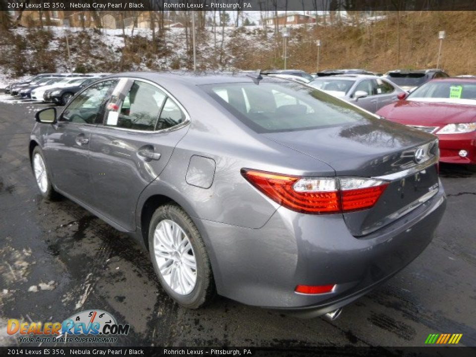 2014 Lexus ES 350 Nebula Gray Pearl / Black Photo #2