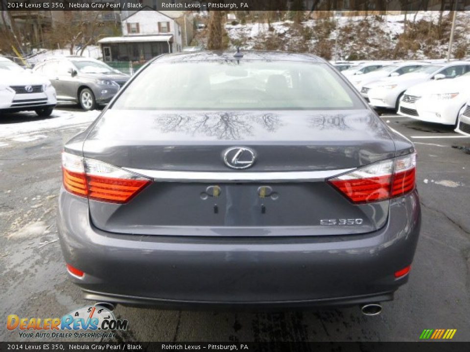 2014 Lexus ES 350 Nebula Gray Pearl / Black Photo #3